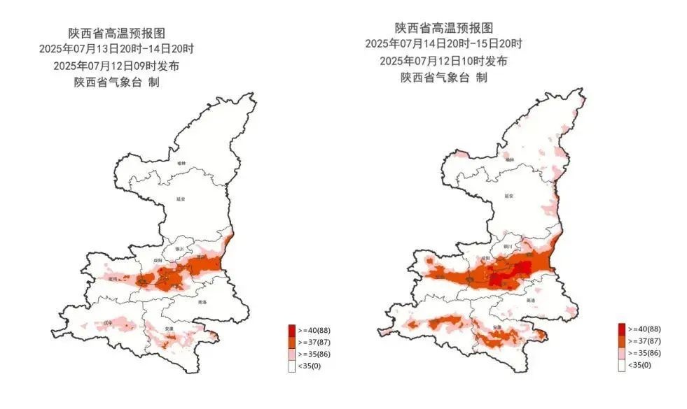 陕西两部门联合发布高温健康风险提示(图1)