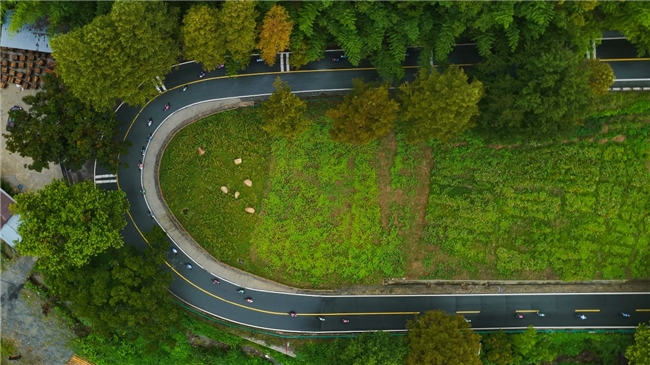 2025“犀旺杯”环黄山国际公路自行车：西班牙车队选手获第二赛段冠军(图1)