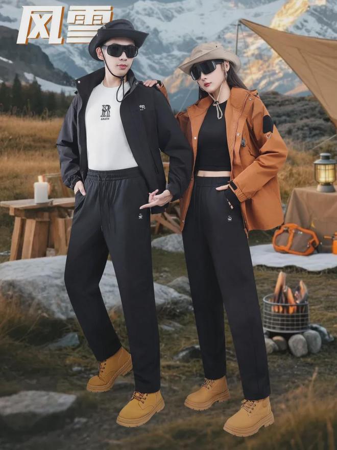 今冬神裤！有运动裤的轻、羽绒服的暖显瘦还显腿长(图14)