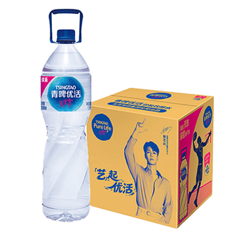 畅享清新生活尽在青岛啤酒青啤优活饮用水(图1)