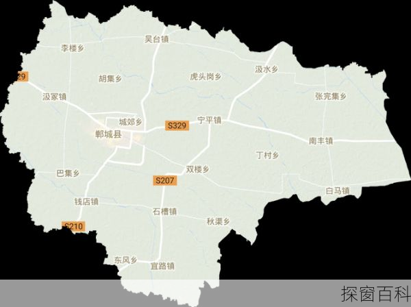 河南郸城县,郸城县地图高清版大图