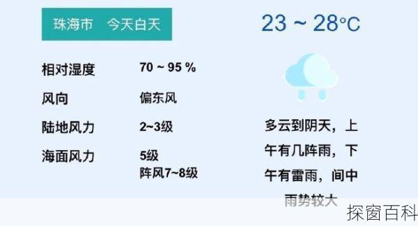 珠海一年四季天气—珠海一年中最冷的时候多少度