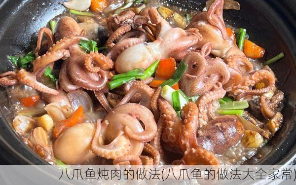八爪鱼炖肉的做法(八爪鱼的做法大全家常)