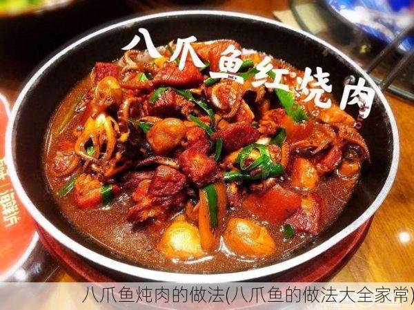 八爪鱼炖肉的做法(八爪鱼的做法大全家常)