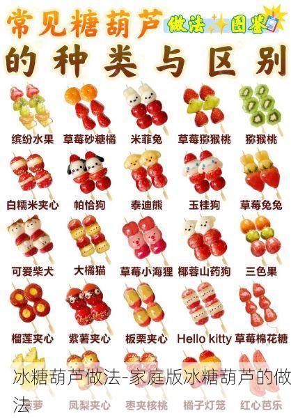 冰糖葫芦做法-家庭版冰糖葫芦的做法