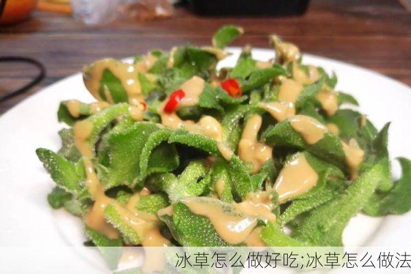 冰草怎么做好吃;冰草怎么做法