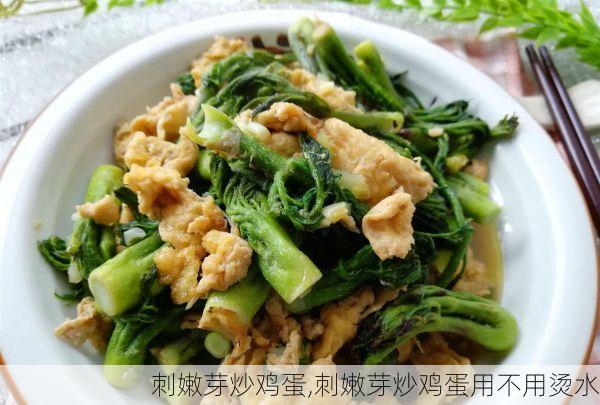刺嫩芽炒鸡蛋,刺嫩芽炒鸡蛋用不用烫水