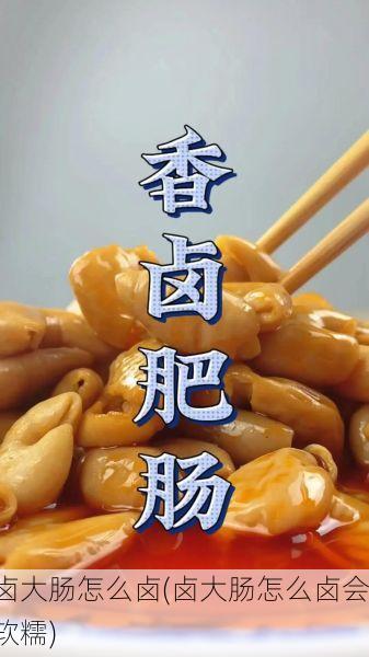卤大肠怎么卤(卤大肠怎么卤会软糯)